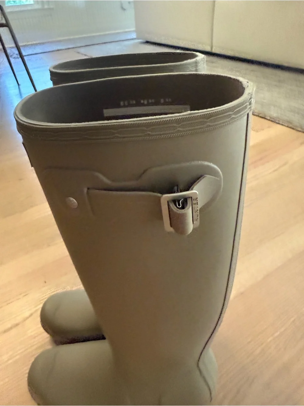 Hunter Tall Rain Boots in Gray